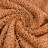 Fellimitat Stoff Meterware Kunstfell Zacken camel schwarz Produktbild-Vorschau 1