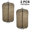 2er Set Premium Kleidersäcke hochwertige Anzugtasche Produktbild-Vorschau 1