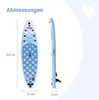 FUXLIFE by FUXTEC SUP Board FX-SUP320D1 blau | Stand Up Produktbild-Vorschau 3