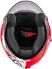 Casco jet Berik OF669, color blanco/rojo/, talla XL Vista previa de la imagen del producto 8