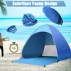 Pop Up Strandmuschel, Automatik-Strandzelt mit UV-Schutz Produktbild-Vorschau 5