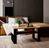 Tavolino «KARO», tavolino in stile loft, colore rovere Anteprima dell’immagine prodotto 5