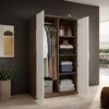MinteLiv Kleiderschrank 2-türig Weiß/Eiche-Optik 49 cm Produktbild-Vorschau 10