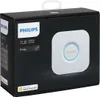 The image shows the retail packaging of a Philips Hue Bridge. Produktbild-Vorschau