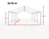 TOOLPORT Partyzelt 5x10 m Pavillon starke PVC 600 N Plane Produktbild-Vorschau 6