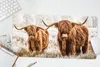 MuchoWow® Mauspad Mousepad Schottischer Highlander - Tiere Produktbild-Vorschau 5
