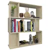 vidaXL Bücherregal/Raumteiler Sonoma-Eiche 80x24x96 cm Produktbild-Vorschau 9