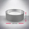 Deckenleuchte Ø32 cm - 12W, 1200lm, LED, Sternenhimmel, Produktbild-Vorschau 4