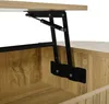 Merax Table basse réglable en hauteur avec portes Voir les images du produit 10