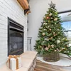 Rattan Weihnachtsbaumrock aus Weide 60 cm - dunkelbraun - Produktbild-Vorschau 6