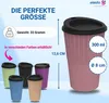 Tasse à café to go 300 ml - Tasse avec couvercle & aspect Voir les images du produit 4
