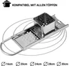 Edelstahl Spaetzlepresse für Selbstgemachte Teigwaren, 30cm Produktbild-Vorschau 4