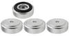 DynaVox 207273 Aluminium Gerätefüsse midi 4er-Set silber Produktbild-Vorschau 5