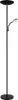 Globo Lighting Deckenfluter Metall schwarz matt, LED Produktbild-Vorschau 3