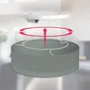 Lampa sufitowa tkanina szary tekstylny abażur lampa Podgląd zdjęcia produktu 4