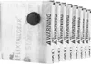 A stack of vacuum storage bags with warning labels. Náhled obrázku produktu