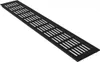 Aluminium Stegblech Schwarz 100mm x 1000mm Lüftungsgitter Produktbild-Vorschau 2