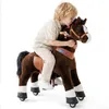 PonyCycle kůň šlapací auto tmavě hnědé pro děti od 4-7 let Náhled obrázku produktu 1