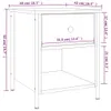 vidaXL Comodini, set da 2 pezzi, grigio Sonoma, 40x42x50 Anteprima dell’immagine prodotto 8