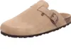 BOXX Damen-Clog mit Tieffußbett Beige, Farbe:beige/schlamm, Produktbild-Vorschau 2