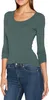 ONLY Langarmshirt Damen Basic Slim-Fit Shirt Stretch Produktbild-Vorschau 1