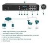 TP-Link VIGI NVR1008H-8P, 8 kanalen, 3840 x 2160 px, 8 Productafbeelding-voorbeeld 6