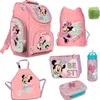 Mädchen Schulranzen 1. Klasse DISNEY MINNIE MAUS 7-teiliges Produktbild-Vorschau 1