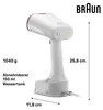 Braun QuickStyle 5 GS 5011, Ručný parný čistič, 0,15 L, Náhľad obrázku produktu 12