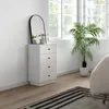 HOMCOM Kommode Sideboard mit 4 Schubladen Schrank aus Produktbild-Vorschau 9