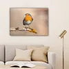 MuchoWow® - Leinwandbilder - Rotkehlchen - Vogel - Zweig - Produktbild-Vorschau 6