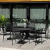 di volio Gartentisch Ravello ø 150 cm, rund - schwarz - Produktbild-Vorschau 5