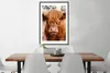 MuchoWow® Gerahmtes Poster Kuh - Schottischer Hochländer - Produktbild-Vorschau 3