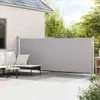 vidaXL Marquise latérale extensible 600x160 cm Gris Voir les images du produit 3