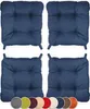 Sunnypillow 4er Set Stuhlkissen mit Klettverschluss Maße: Produktbild-Vorschau 1