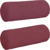 vidaXL Cuscino bolster 2 pezzi rosso vino Ø 25 x 70 cm Anteprima dell’immagine prodotto 1