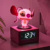 Zegar Alarmowy Angel Lilo & Stitch 16,5 cm z Funkcją Nocnej Voir les images du produit 3