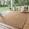 SIMPEX Indoor Outdoor Teppich Wetterfest Sisal, Boho Modern Produktbild-Vorschau 1