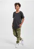 UCK1561 - Boys Long Shaped Turnup Tee charcoal 158/164 Produktbild-Vorschau 3