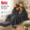 Betz Fleecedecke 2 Stück 130x170 cm 180g/m² – Wohndecke & Produktbild-Vorschau 6