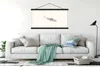 MuchoWow® Textilposter Hai - Raubtier - Meer - Aquarell Produktbild-Vorschau 3