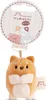 Nici Chien Hiro Marron clair Sur carte de tête Teddy 5 Cm Voir les images du produit 4