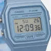 Close-up of a blue Casio digital watch. Náhled obrázku produktu