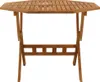 vidaXL Składany stół ogrodowy 90x75 cm z litego drewna Podgląd zdjęcia produktu 3