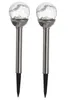 Best Season LED-Solar-Stäbe mit Kugel, 2er Set silber, Produktbild-Vorschau 4