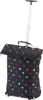 A polka dot shopping trolley with a telescopic handle. Podgląd zdjęcia produktu
