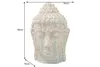 riess-ambiente Imposanter XXL Kopf BUDDHA 110cm kupfer grün Produktbild-Vorschau 8