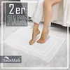 Badematte Badvorleger 2er Pack 50x80cm, 100% Baumwolle, Produktbild-Vorschau 6