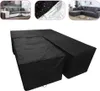 Couverture de table de jardin imperméable (123 x 123 x 74cm Voir les images du produit 3