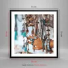 Gerahmtes Poster - Schwarzer Rahmen - Hand Schmuck ethnisch Produktbild-Vorschau 5
