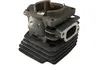 A metal engine cylinder and piston assembly is shown against a white background. Produktbild-Vorschau